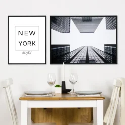 Stadsblick Poster (30x40 cm)