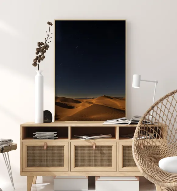 Stars In The Desert Poster (21x29.7 cm (A4))
