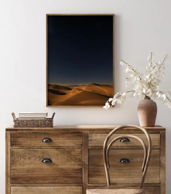 Stars In The Desert Poster (21x29.7 cm (A4))