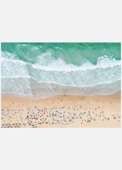 Summer Beach Canvastavla (30x40 cm)