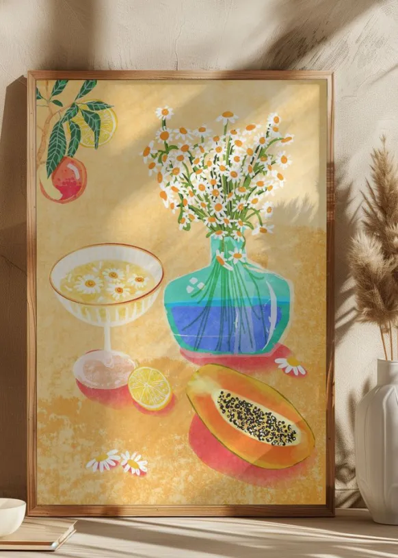 Summer Day Vibes Poster (21x29.7 cm (A4))