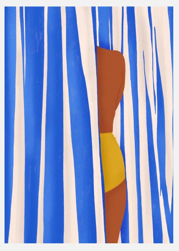 Summer Tan Canvastavla (30x40 cm)