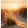 Sunset At The Beach Canvastavla (30x40 cm)