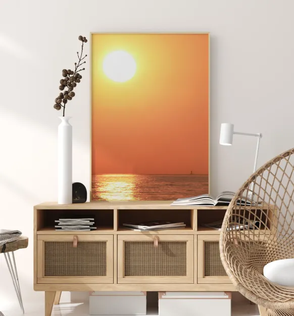 Sunset Poster (21x29.7 cm (A4))