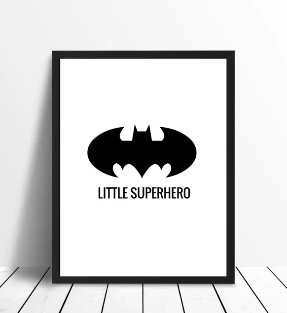 Superhero Poster (30x40 cm)