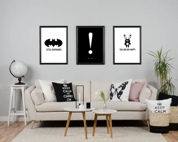 Superhero Poster (30x40 cm)