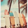 Surfboards Canvastavla (30x40 cm)