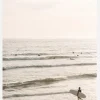 Surfers Beach Canvastavla (30x40 cm)