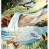 Swingset Dreams Canvastavla (30x40 cm)
