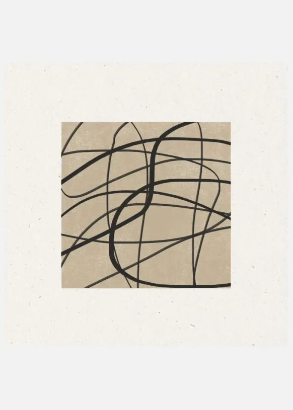 Tangled Paths Canvastavla (30x30 cm)
