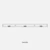 Tavelhylla Ek 80 cm