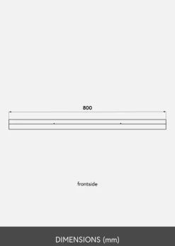 Tavelhylla Ek 80 cm