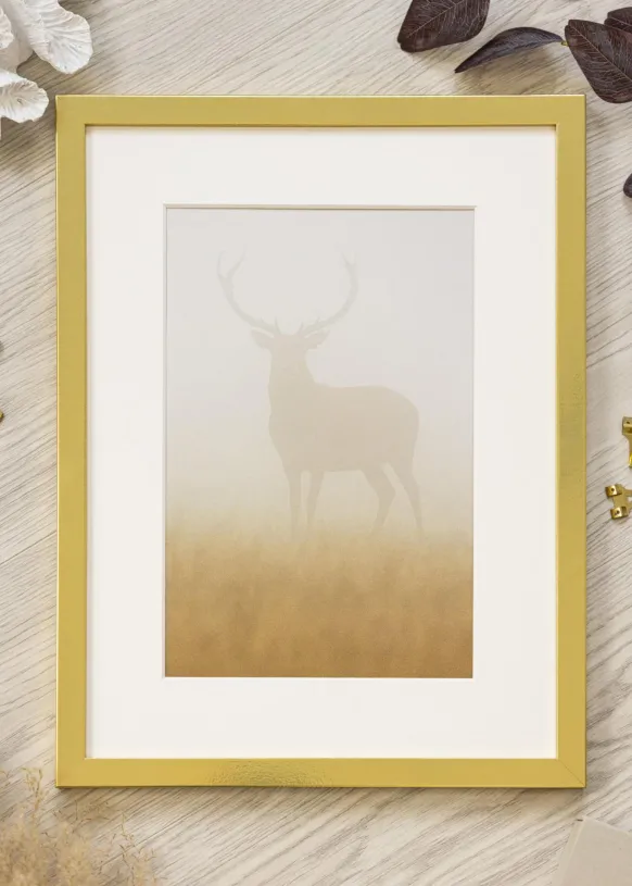 Tavelram Guld Bred 40 x 50 cm