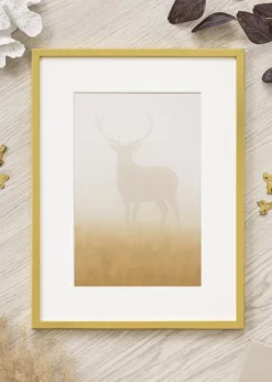 Tavelram Guld Smal 40 x 50 cm