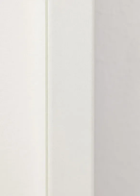 Tavelram Vit Bred 30 x 40 cm