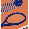 Tennis 80s Canvastavla (30x40 cm)