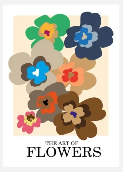 The Art Of Flowers Pink Canvastavla (30x40 cm)