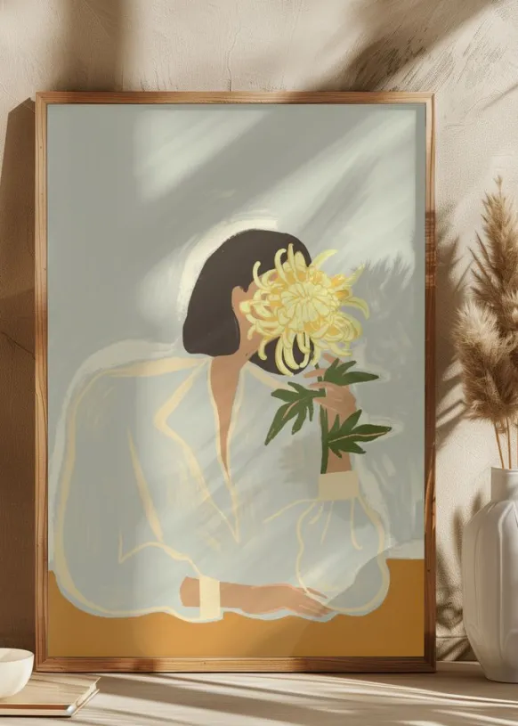 Thecrysanthemum Poster (21x29.7 cm (A4))