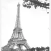 The Eiffel Tower Canvastavla (30x40 cm)
