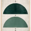 The Emerald Mushrooms Poster (21x29.7 cm (A4))