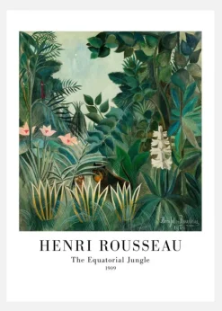 The Equatorial Jungle Canvastavla (30x40 cm)