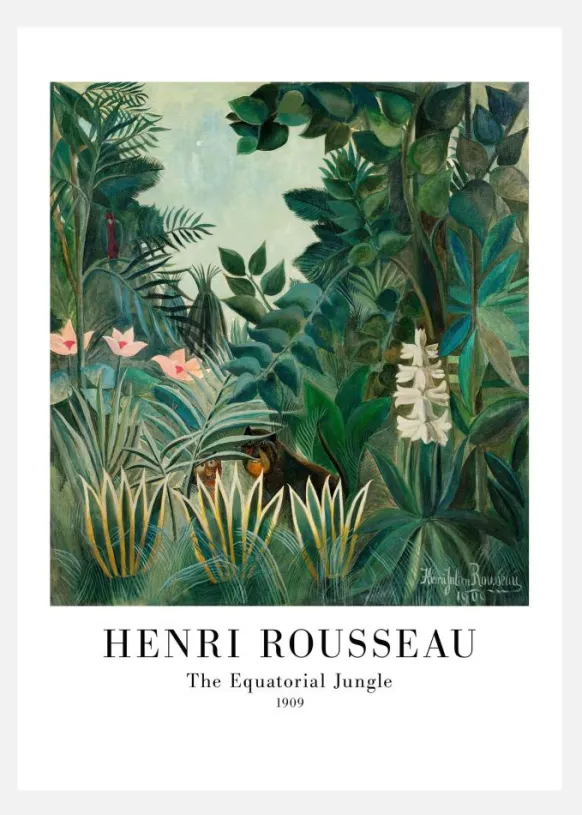 The Equatorial Jungle Canvastavla (30x40 cm)