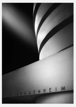 The Guggenheim Museum Canvastavla (30x40 cm)