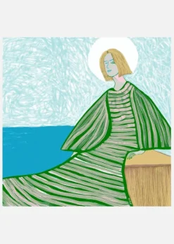 The Hidden Angel Canvastavla (30x30 cm)