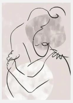 The Hug Canvastavla (30x40 cm)