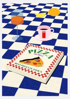 The Italian Menu Canvastavla (30x40 cm)