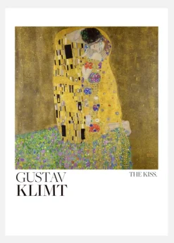 The Kiss (1907a1908) Canvastavla (30x40 cm)