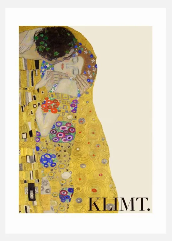 The Kiss (1907a1908) Special Crop Canvastavla (30x40 cm)