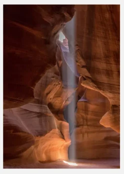 The Light Beam Canvastavla (30x40 cm)