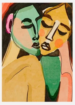 The Lovers Canvastavla (30x40 cm)
