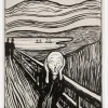 The Scream Canvastavla (30x40 cm)