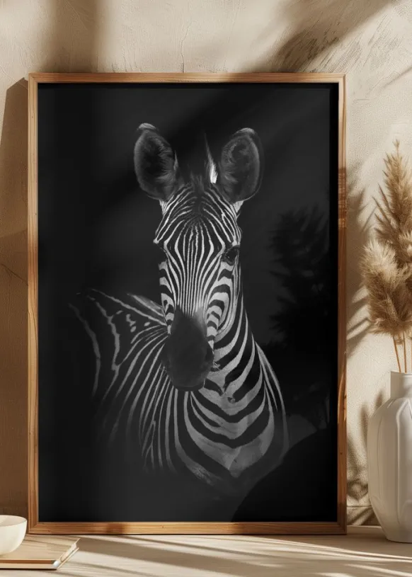 The Zebra Poster (21x29.7 cm (A4))
