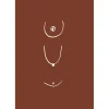 Thin lines - Brown Poster (21x29.7 cm (A4))