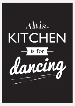 This Kitchen Is For Dancing Canvastavla (30x40 cm)