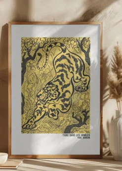 Tigre Dans Les Jungles Poster (21x29.7 cm (A4))