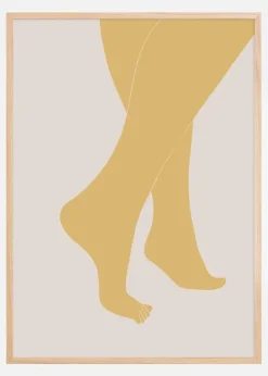 Tip Toe Poster (21x29.7 cm (A4))