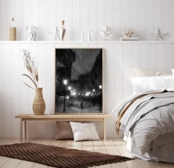 Tombe La Neige Poster (21x29.7 cm (A4))