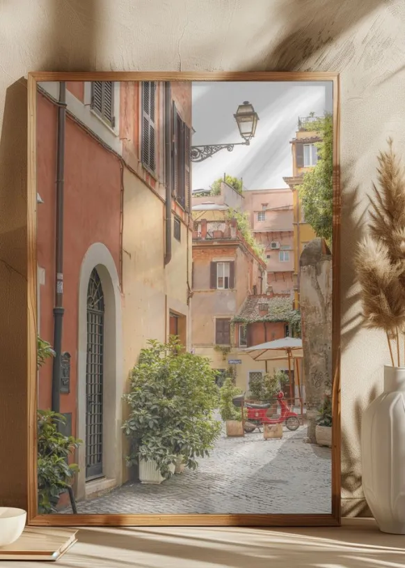 Trastevere Poster (21x29.7 cm (A4))