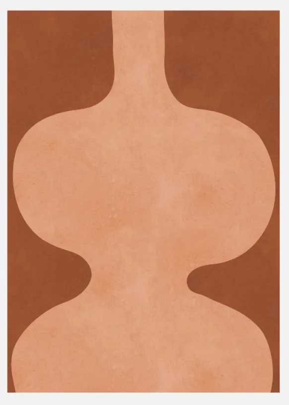 Tribal And Abstract 6 Canvastavla (30x40 cm)