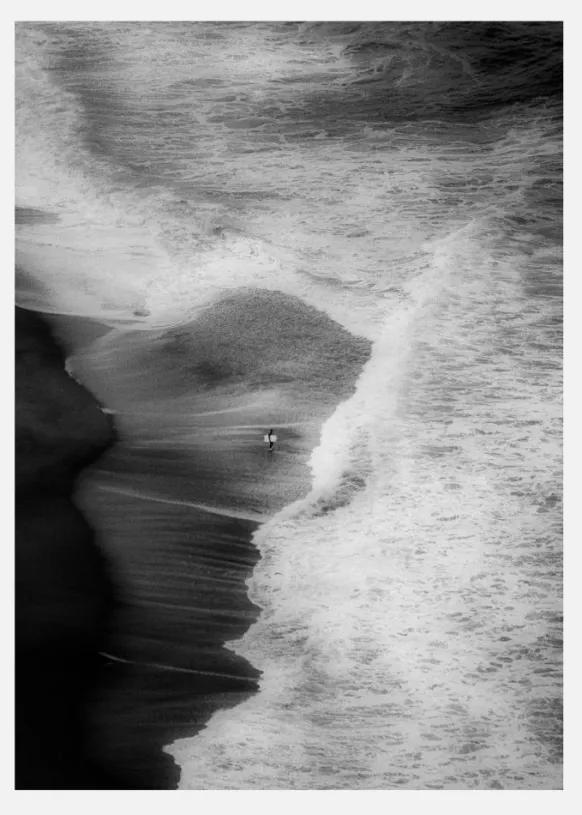 Trying To Surf Canvastavla (30x40 cm)