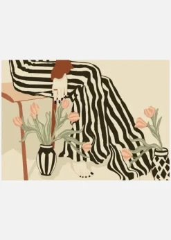 Tulips By My Feet Canvastavla (30x40 cm)