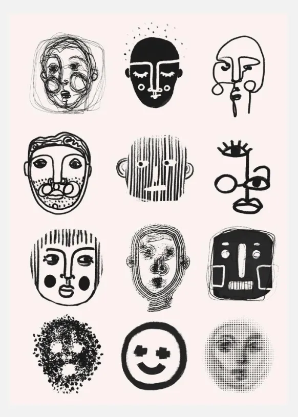 Twelve Canvastavla (30x40 cm)