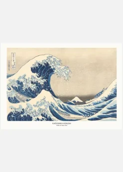 Under The Great Wave Canvastavla (30x40 cm)
