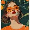 Under The Orange Tree Canvastavla (30x40 cm)
