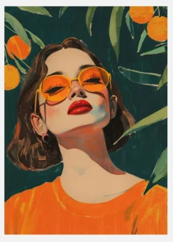 Under The Orange Tree Canvastavla (30x40 cm)