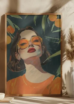 Under The Orange Tree Poster (21x29.7 cm (A4))